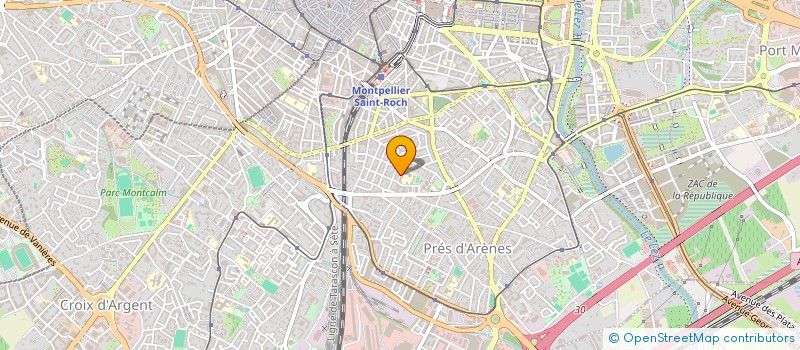 localisation de l'entreprise SCI GT CHEHADE  MONTPELLIER