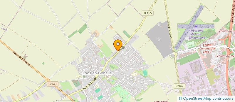 localisation de l'entreprise SCI GT HABITAT  LOOS-EN-GOHELLE