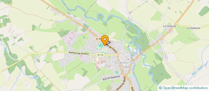 localisation de l'entreprise SCI GT IMMO à CHATILLON-SUR-INDRE