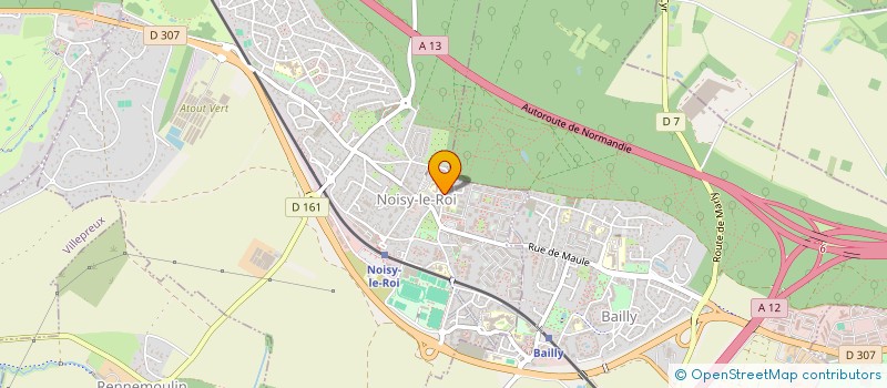 localisation de l'entreprise SCI GT-MAINVILLE à NOISY-LE-ROI