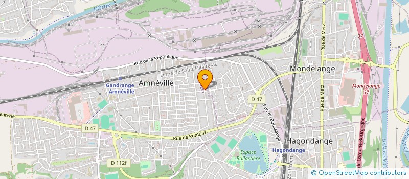 localisation de l'entreprise SCI GT ZOLA  AMNEVILLE