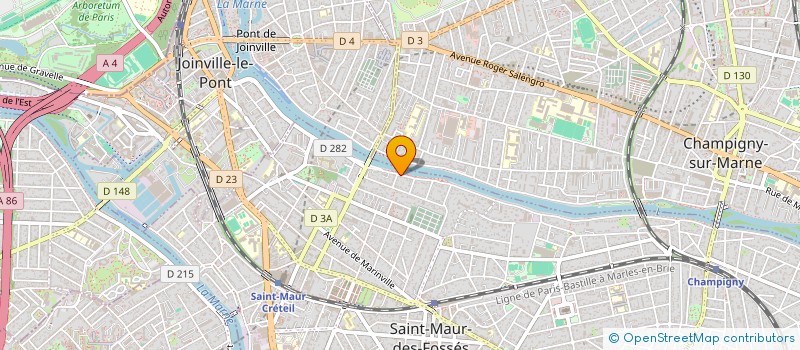 localisation de l'entreprise SCI GT2B à SAINT-MAUR-DES-FOSSES