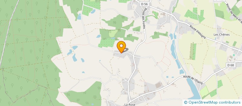 localisation de l'entreprise SCI GT2M  SAINT-MARTIN-D'AUXIGNY