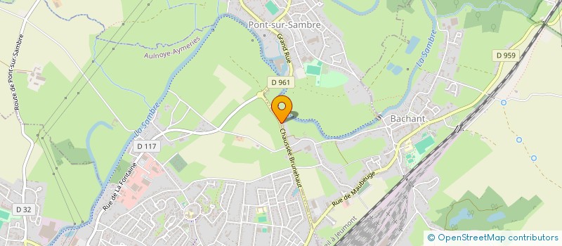 localisation de l'entreprise SCI GTA PARTNERS  BACHANT