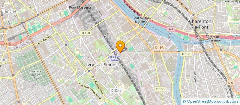 localisation de l'entreprise SCI GTC IDF à IVRY-SUR-SEINE