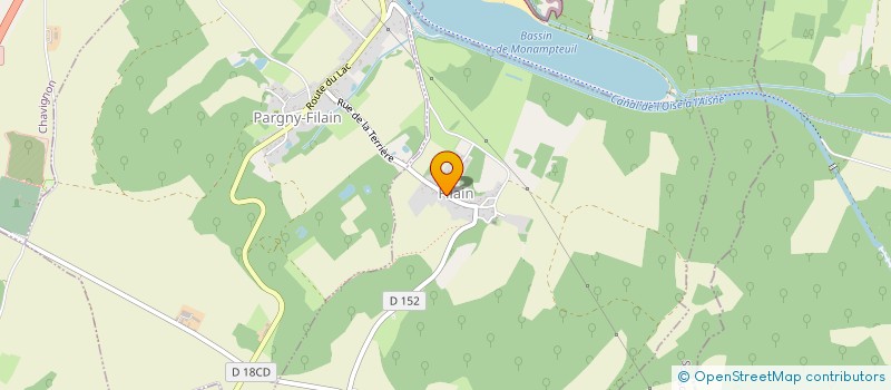 localisation de l'entreprise SCI GTLP à LAON