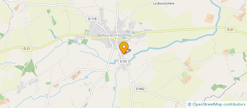 localisation de l'entreprise SCI GTN à BELLOU-EN-HOULME