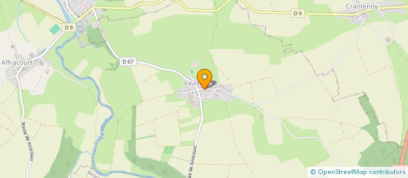 localisation de l'entreprise SCI GTX  VAUDEVILLE