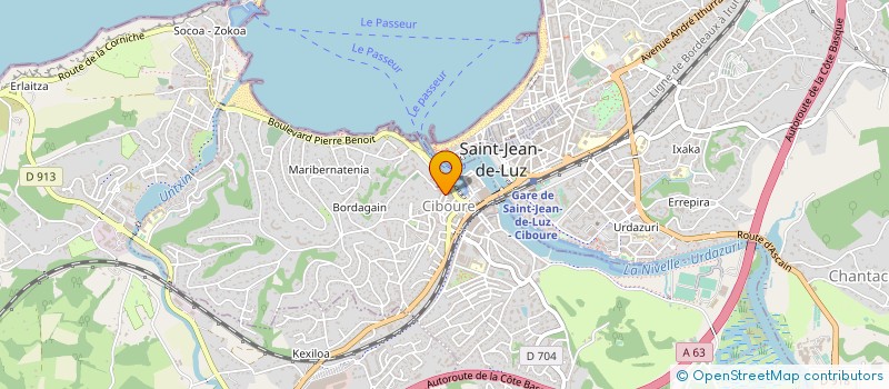 localisation de l'entreprise SCI GU BIENA BI  CIBOURE