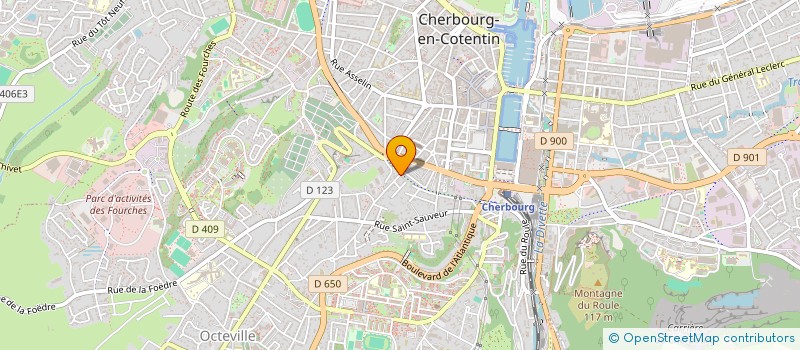 localisation de l'entreprise SCI GUAPA à CHERBOURG-EN-COTENTIN