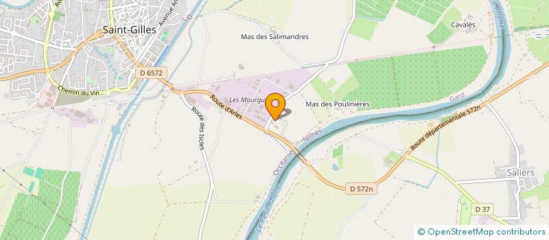 localisation de l'entreprise SCI GUARDIOLA à SAINT-GILLES