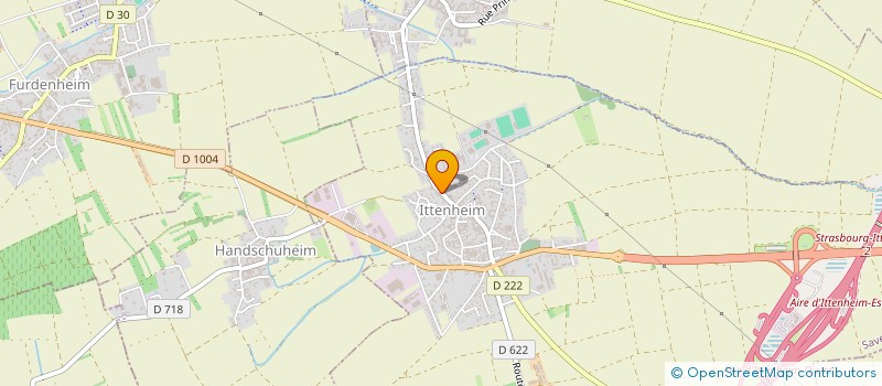 localisation de l'entreprise SCI GUARJE  ITTENHEIM