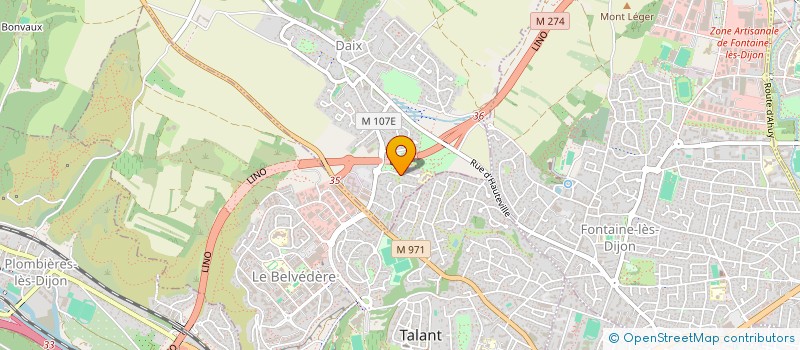 localisation de l'entreprise SCI GUARNERI  DAIX