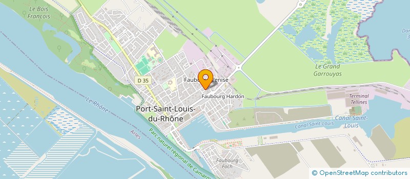 localisation de l'entreprise SCI GUASTELLA à PORT-SAINT-LOUIS-DU-RHONE