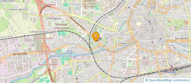 localisation de l'entreprise SCI GUBETTI  RENNES