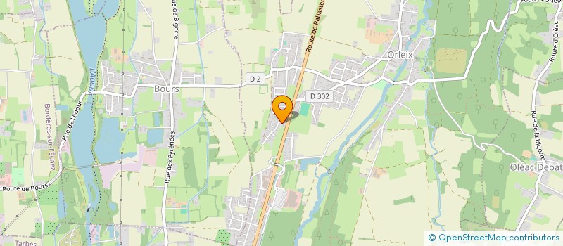 localisation de l'entreprise SCI GUBIAN  ORLEIX