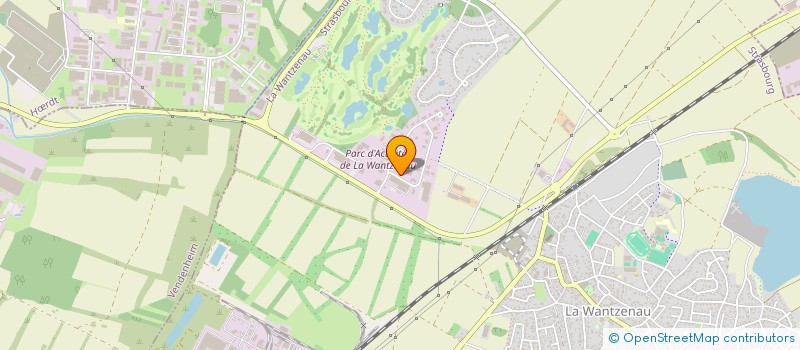 localisation de l'entreprise SCI GUDOBOLLO  LA WANTZENAU