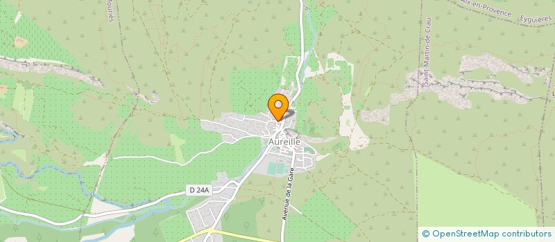 localisation de l'entreprise SCI GUE&CO  AUREILLE