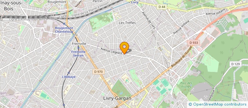 localisation de l'entreprise SCI GUEDES à LIVRY-GARGAN