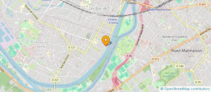 localisation de l'entreprise SCI GUEGAN-MAYMAT à CROISSY-SUR-SEINE