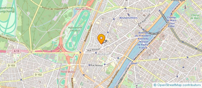 localisation de l'entreprise SCI GUEGAN TCHERTOFF à MONTREUIL