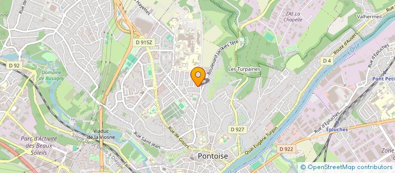 localisation de l'entreprise SCI GUEGUEN  ENNERY