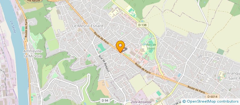 localisation de l'entreprise SCI GUEMAR  LE MESNIL-ESNARD