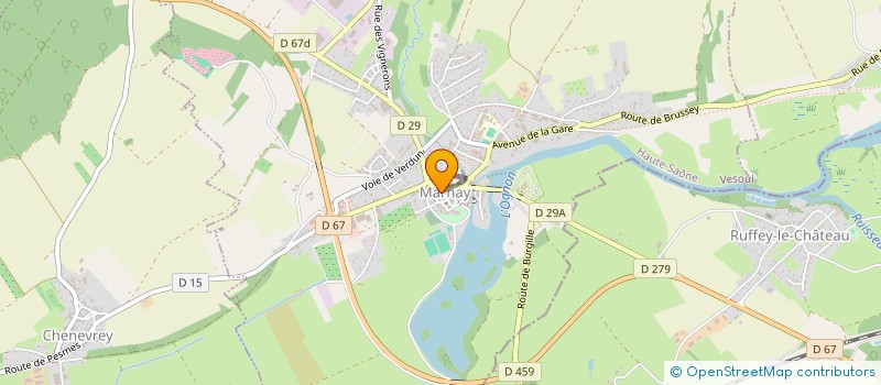 localisation de l'entreprise SCI GUEMARO  ETUZ