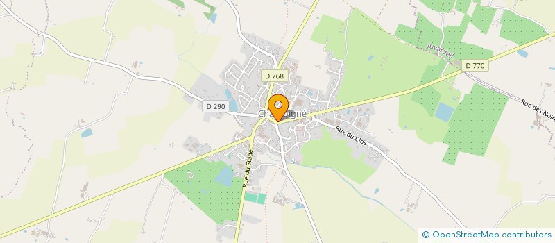 localisation de l'entreprise SCI GUEMAS JACKY ET SES ENFANTS  LES HAUTS-D'ANJOU