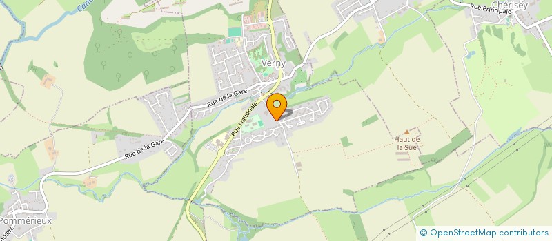 localisation de l'entreprise SCI GUEMENEE-BERNARD  VERNY