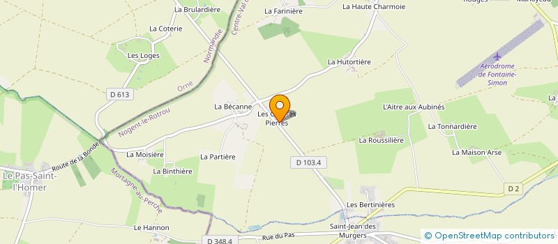 localisation de l'entreprise SCI GUENCY à FONTAINE-SIMON