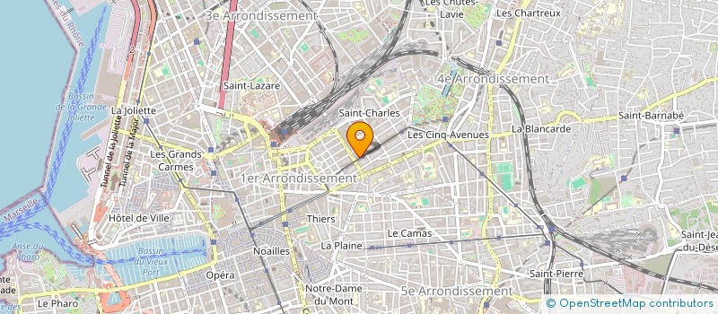 localisation de l'entreprise SCI GUENOUN HENRI AIME à MARSEILLE