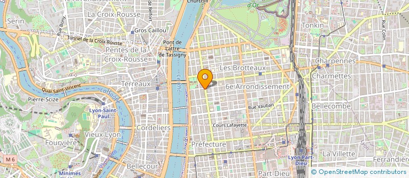 localisation de l'entreprise SCI GUEPARD  LYON