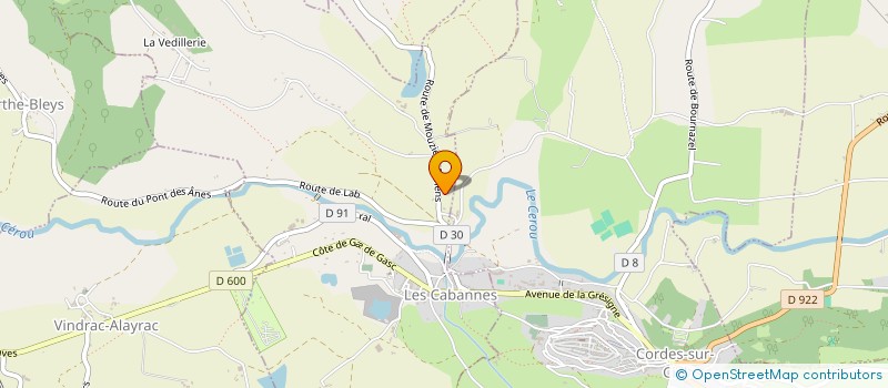 localisation de l'entreprise SCI GUEPIENNE  SAINT-MARTIN-LAGUEPIE