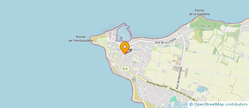 localisation de l'entreprise SCI GUER-RENA  NOIRMOUTIER-EN-L'ILE