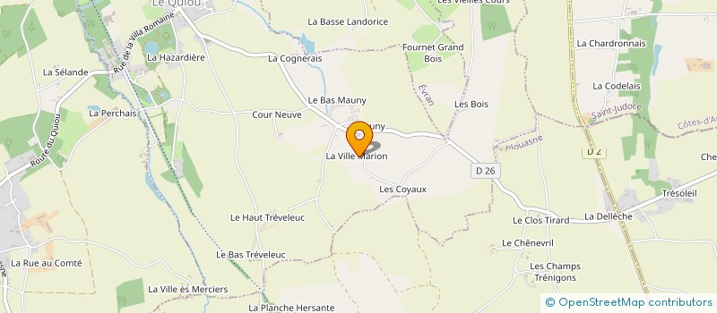 localisation de l'entreprise SCI GUERANDE  LE QUIOU