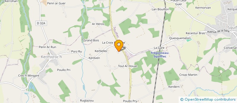 localisation de l'entreprise SCI GUERANDE  KERMOROC'H