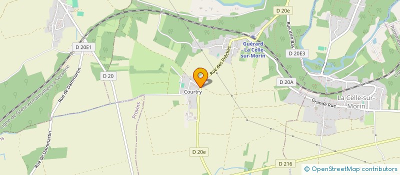 localisation de l'entreprise SCI GUERARD - JBA ET MC  GUERARD