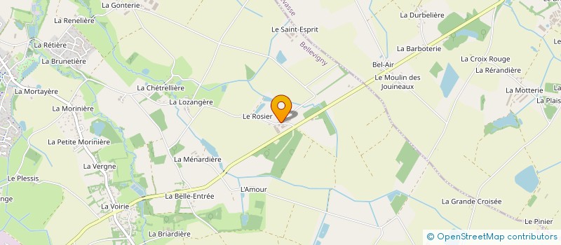 localisation de l'entreprise SCI GUERAULT  BELLEVIGNY