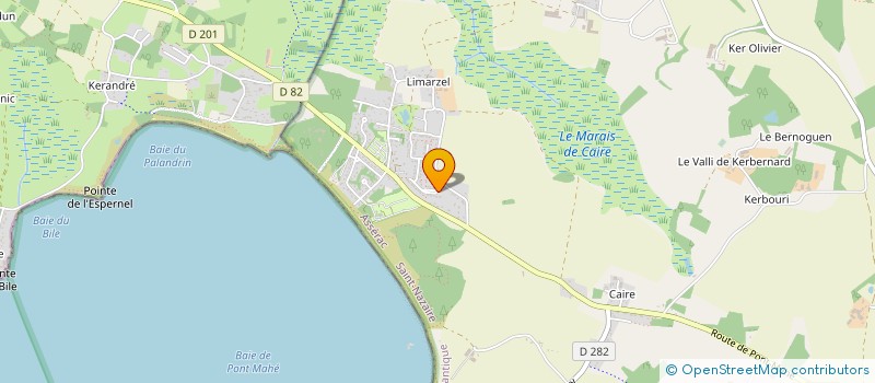 localisation de l'entreprise SCI GUERGIL  ASSERAC