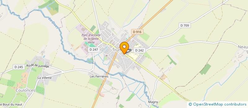 localisation de l'entreprise SCI GUERIN à TRUN