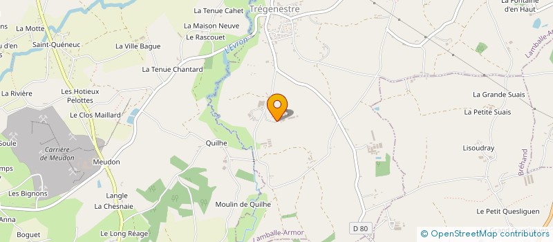 localisation de l'entreprise SCI GUERIN  LAMBALLE-ARMOR