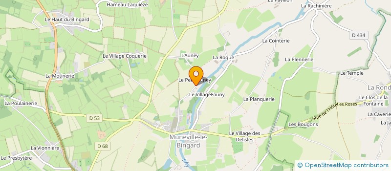 localisation de l'entreprise SCI GUERIN  MUNEVILLE-LE-BINGARD