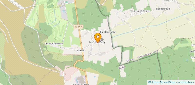 localisation de l'entreprise SCI GUERIN  ROIFFE