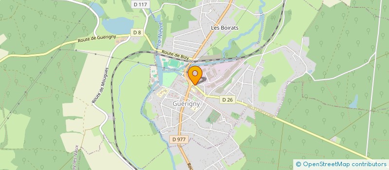 localisation de l'entreprise SCI GUERINOISE à GUERIGNY