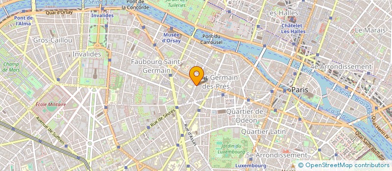 localisation de l'entreprise SCI GUERIOT 55  PARIS