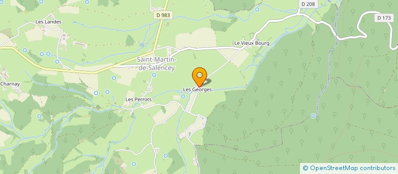 localisation de l'entreprise SCI GUERLAND  SAINT-MARTIN-DE-SALENCEY