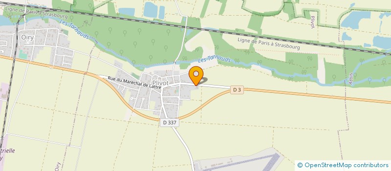 localisation de l'entreprise SCI GUERLET  PLIVOT