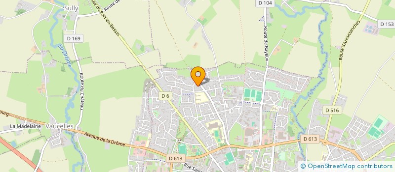 localisation de l'entreprise SCI GUERNIER INVESTISSEMENT  BAYEUX