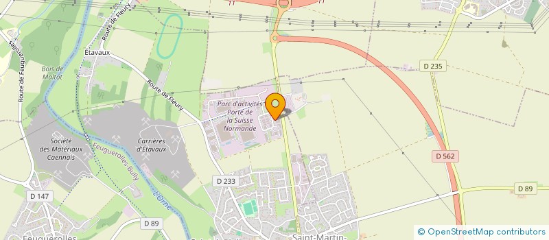 localisation de l'entreprise SCI GUERON à SAINT-ANDRE-SUR-ORNE